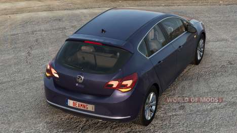 Vauxhall Astra SRi (J) 2015 для BeamNG Drive