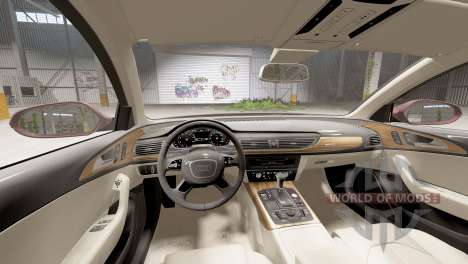 Audi A6 3.0 TDI Sedan (Typ 4G) 2011 для BeamNG Drive