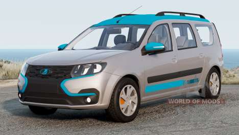 Лада Ларгус Кросс (R90) 2021 для BeamNG Drive