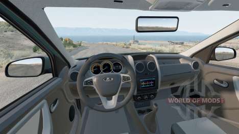 Лада Ларгус Кросс (R90) 2021 для BeamNG Drive