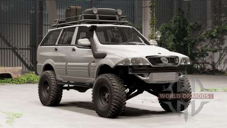 SsangYong Musso (FJ) 2002 для BeamNG Drive