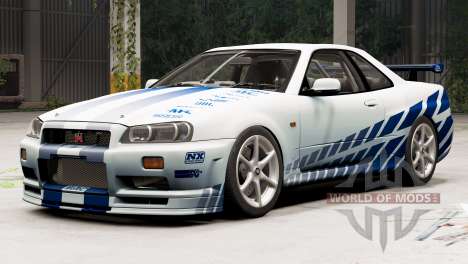 Mineᴵs GT-R N1 (R34) 2002 для BeamNG Drive