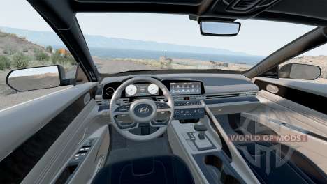 Hyundai Avante (CN7) 2022 для BeamNG Drive