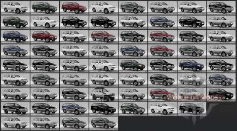 SsangYong Musso (FJ) 2002 для BeamNG Drive