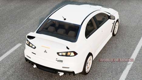 Mitsubishi Lancer Evolution X Final (CZ4A) 2015 для BeamNG Drive