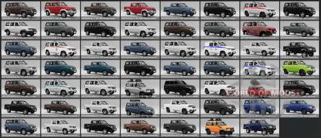 УАЗ Патриот Престиж (3163-385-03) 2018 для BeamNG Drive