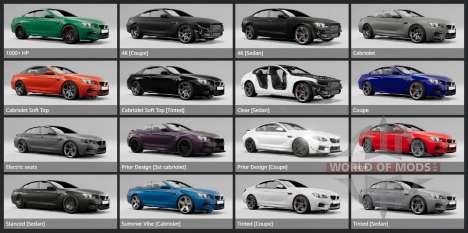 BMW M6 Cabrio (F12) 2013 для BeamNG Drive