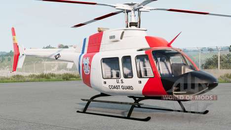 Bell 407 Helicopter для BeamNG Drive