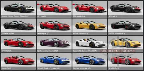 Ferrari SF90 XX Stradale (Type F173) 2025 для BeamNG Drive