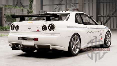 Mineᴵs GT-R N1 (R34) 2002 для BeamNG Drive