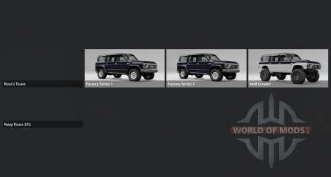 Nissan Patrol GQ 5-door (Y60) 1991 для BeamNG Drive