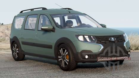 Лада Ларгус Кросс (R90) 2021 для BeamNG Drive