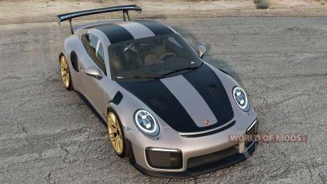 Porsche 911 GT2 RS Weissach Package (991) 2018 для BeamNG Drive