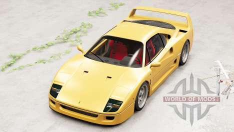 Ferrari F40 1987 для BeamNG Drive