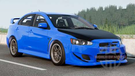 Mitsubishi Lancer Evolution X Final (CZ4A) 2015 для BeamNG Drive