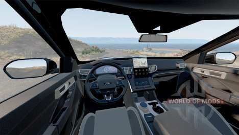 Ford Explorer ST (U625) 2022 для BeamNG Drive