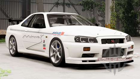 Mineᴵs GT-R N1 (R34) 2002 для BeamNG Drive