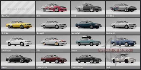 Toyota Mark II GT TwinTurbo (JZX81) 1991 для BeamNG Drive