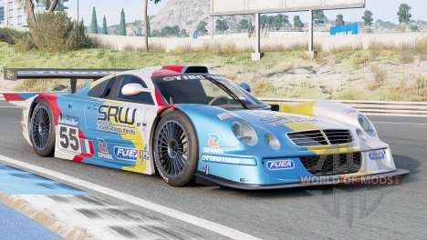 Mercedes-Benz CLK GTR AMG Coupe (C297) 1999 для BeamNG Drive