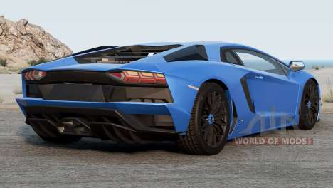 Lamborghini Aventador S 2021 для BeamNG Drive