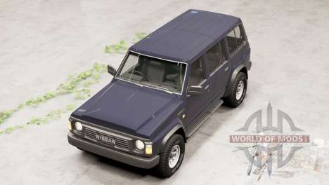 Nissan Patrol GQ 5-door (Y60) 1991 для BeamNG Drive