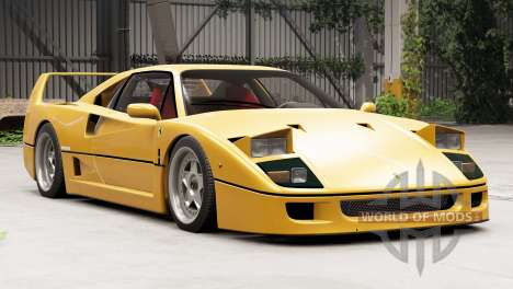 Ferrari F40 1987 для BeamNG Drive