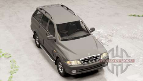 SsangYong Musso (FJ) 2002 для BeamNG Drive