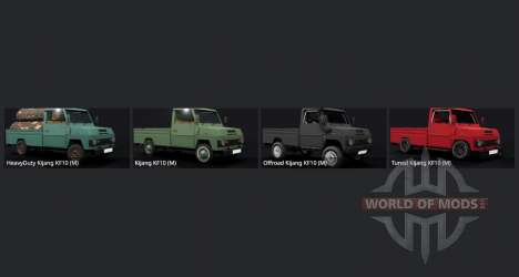 Toyota Kijang Pickup (KF10) 1977 для BeamNG Drive