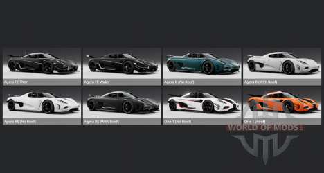 Koenigsegg Agera Final Edition Väder (7160) 2018 для BeamNG Drive