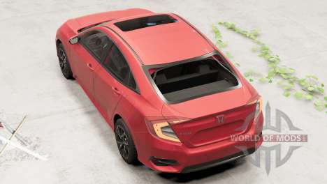 Honda Civic Touring Sedan (FC) 2021 для BeamNG Drive