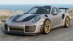Porsche 911 GT2 RS Weissach Package (991) 2018 для BeamNG Drive