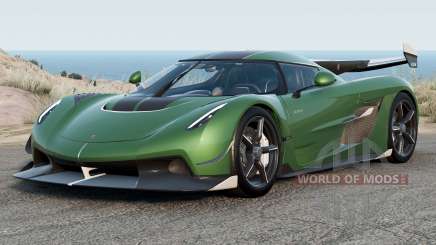 Koenigsegg Jesko Attack Plus (7261) 2023 для BeamNG Drive