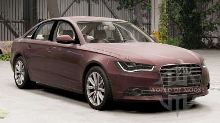 Audi A6 3.0 TDI Sedan (Typ 4G) 2011 для BeamNG Drive