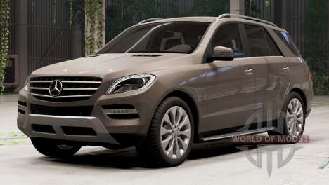Mercedes-Benz ML 63 AMG (W166) 2012 для BeamNG Drive