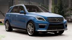 Mercedes-Benz ML 63 AMG (W166) 2012 для BeamNG Drive